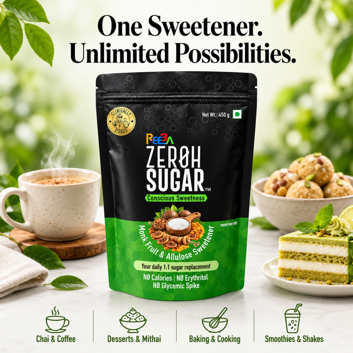 Zerøh Sugar — 450g
