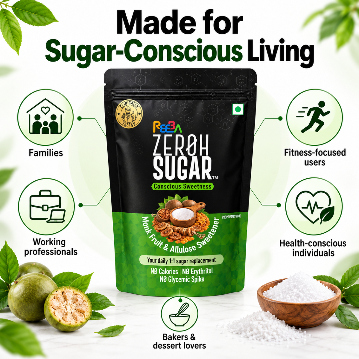 Zerøh Sugar — 950g