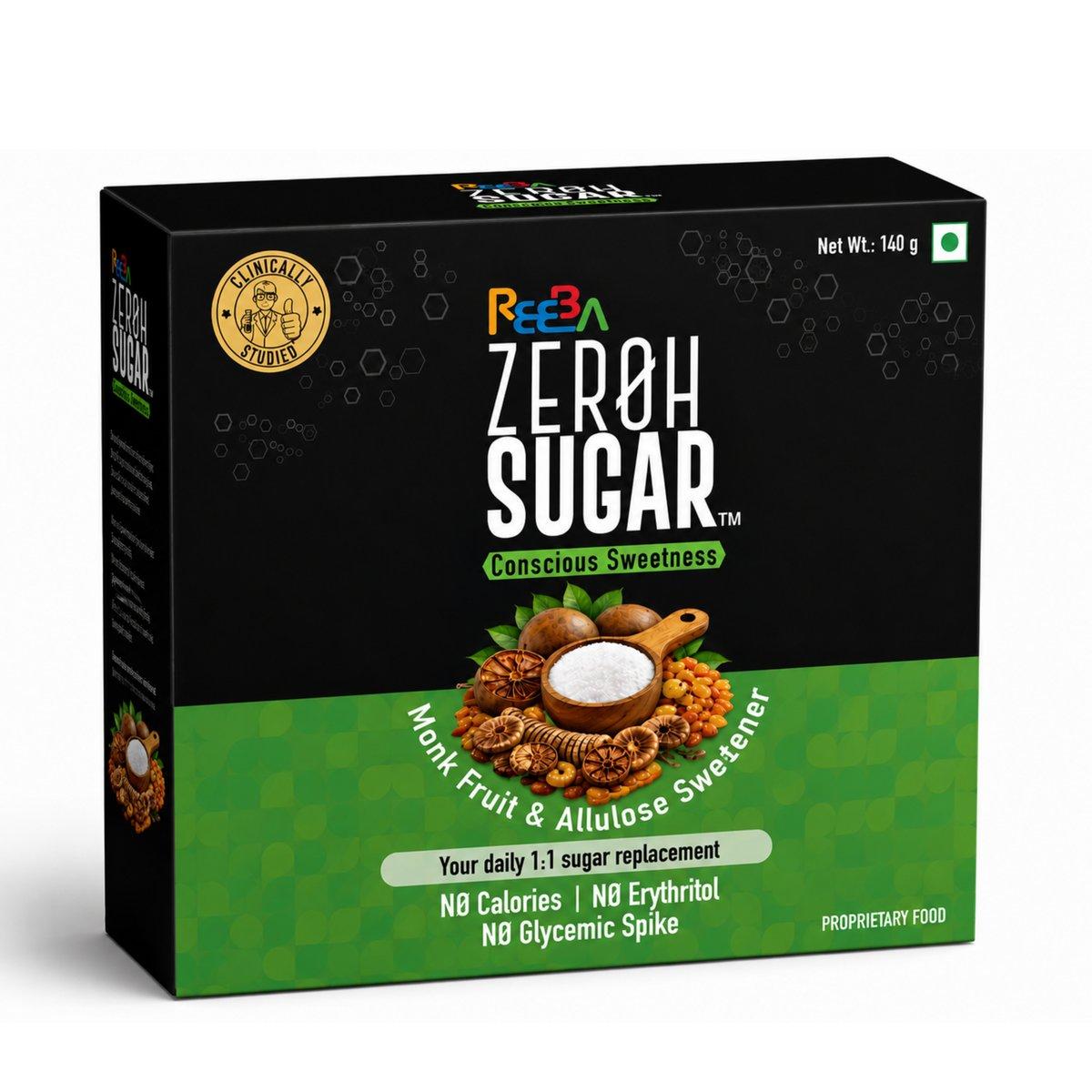 Zerøh Sugar — 140g | 28 Sachets